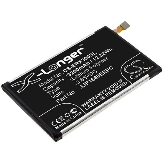 Sony Xperia XZ3 batteri (3200 mAh 3.85 V, Sort)