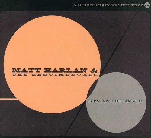 Matt Harlan Bow & Be Simple CD Matt Harlan Bow & Be Simple CD