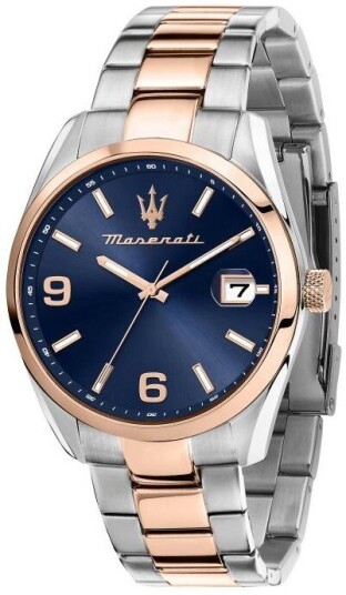 Maserati Herreklokke R8853151006 Attrazione Blå/Stål Ø43 mm