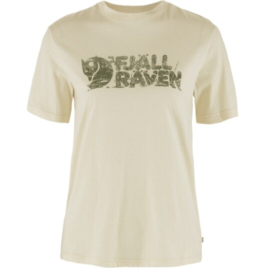 Fjellreven Women's Lush Logo T-shirt Chalk White XS Fjellreven Women's Lush Logo T-shirt Chalk White XS