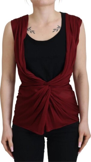 Dolce & Gabbana Dame Topper Rød M,