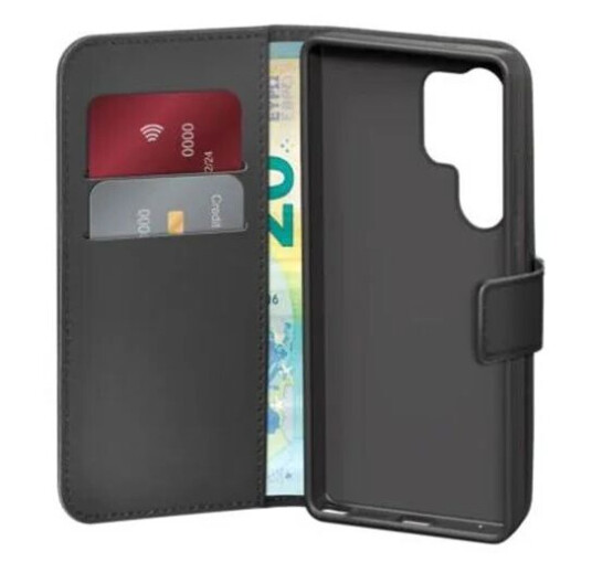 Puro Lommebokdeksel for Samsung Galaxy S25 Ultra med 2 Kortlommer - Svart