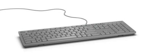 Dell Kb216, Full-Size (100%), Usb, Qwerty, Grå