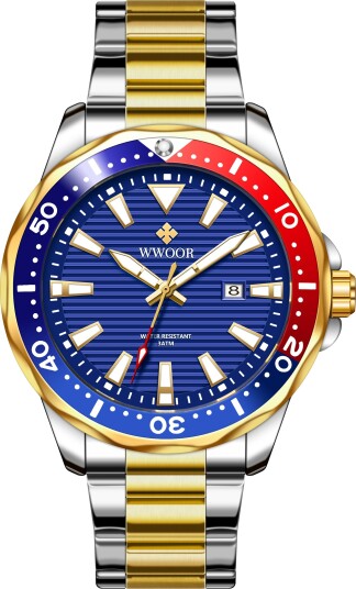 WWOOR Ripple Silver Gold Blue