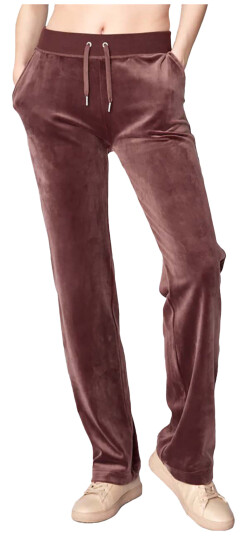 Del Ray Diamante Track Pant W Bitter Chocolate XS Del Ray Diamante Track Pant W Bitter Chocolate XS