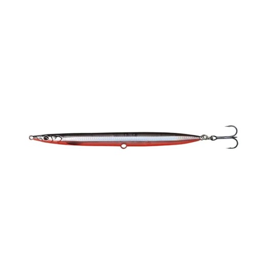 Savage Gear Sandeel Pencil sluk 9cm, 13 gram - Black/red