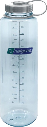 Nalgene 1,4 L Wide Mouth Sustain Bottle Light Green/Silver OneSize, SEAFOAM