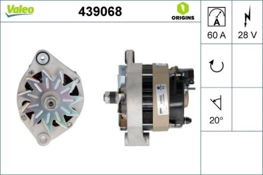 Dynamo VALEO 439068