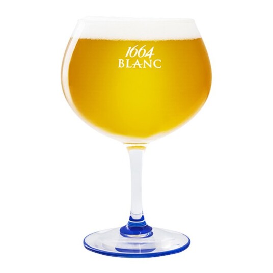 Kronenbourg 1664 ølglass Blanc Stem 33 cl Kronenbourg 1664 ølglass Blanc Stem 33 cl