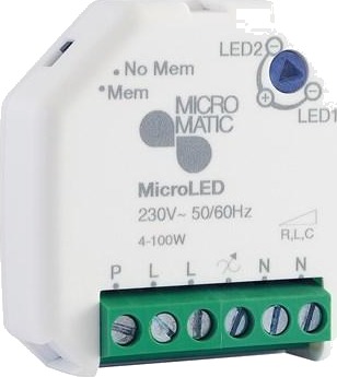 Micro Matic Dimmer MicroLED 4-100W
