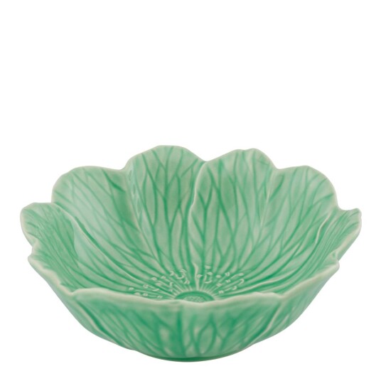 Bordallo Pinheiro Flora skål 17 cm grønn Bordallo Pinheiro Flora skål 17 cm grønn