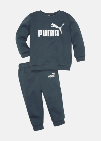 Puma Minicats Ess Crew Jogger Fl Dark Night 68 Joggesett Puma Minicats Ess Crew Jogger Fl Dark Night 68 Joggesett