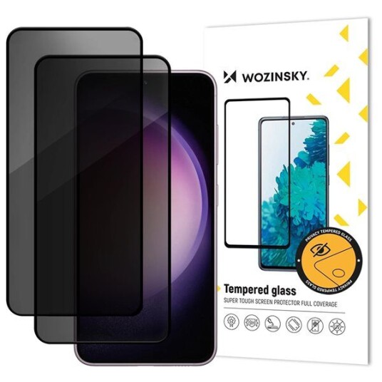 Wozinsky Privacy Glass Tempered Glass Privatizing Samsung Galaxy A57 2 Pcs