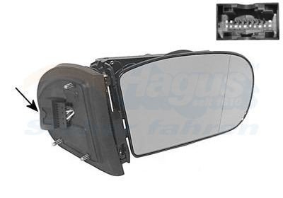 Speil VAN WEZEL 3032854 Speil VAN WEZEL 3032854