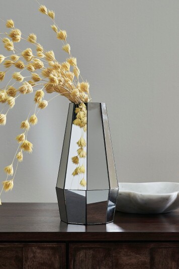 Ellos Home Vase Mirror Dimension høyde 22,5 cm Sølv Ellos Home Vase Mirror Dimension høyde 22,5 cm Sølv