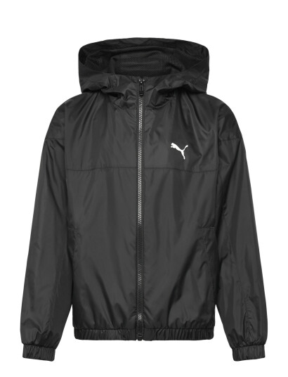 PUMA Mesh Lined Windbreaker Black 128