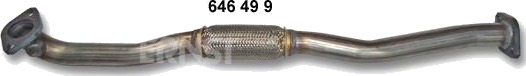 ERNST 646499 Eksosrør ERNST 646499 Eksosrør