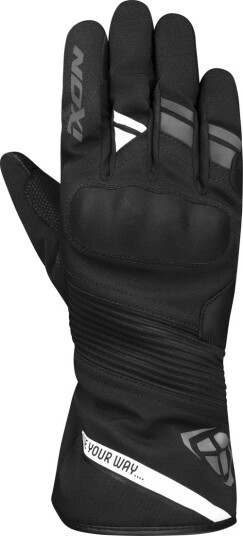 MC-Hansker IXON Pro Midgard Sort/Hvit S