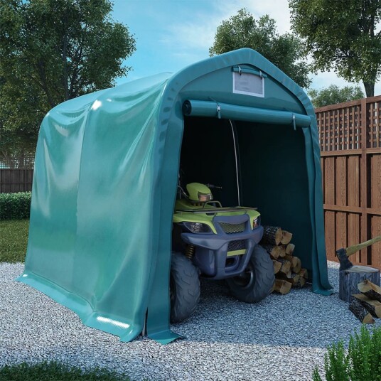vidaXL Garasjetelt PVC 2,4x2,4 m grønn vidaXL Garasjetelt PVC 2,4x2,4 m grønn