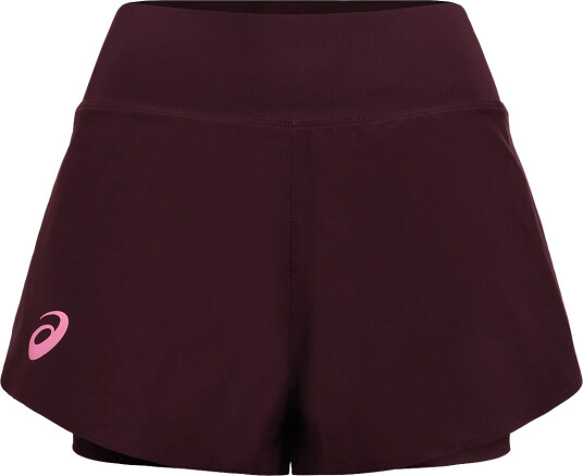 Asics Match Laser Cut Short Burgundy L