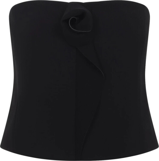 Giorgio Armani Dame Topper Svart M,