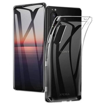 Antiskli Sony Xperia 1 II TPU-deksel Gjennomsiktig