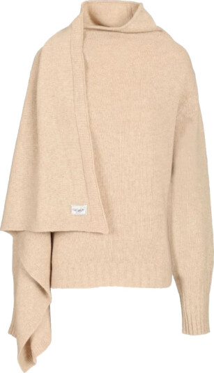 The Attico Dame Strikkevarer Beige M,