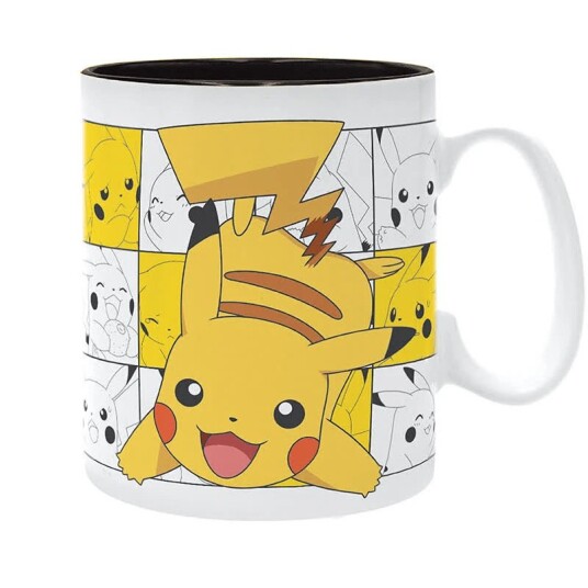 Pokémon Pikachu Keramisk Krus 460ml - Flerfarget