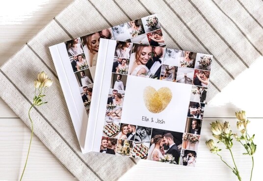 Smartphoto Firkantet Minifotobok 11 x 11 cm | 52 Sider Med Dine Favorittbilder | Mykt Omslag, Perfekt I Veska