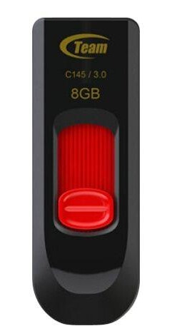 Team Group Team USB Disk C145 - USB-flashstasjon - 8 GB Team Group Team USB Disk C145 - USB-flashstasjon - 8 GB