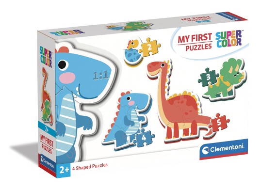 Clementoni My first puzzle 2-3-4-5 pcs Dinosaurs 20834 Clementoni My first puzzle 2-3-4-5 pcs Dinosaurs 20834