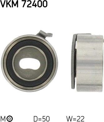 Strammehjul, registerreim SKF VKM 72400