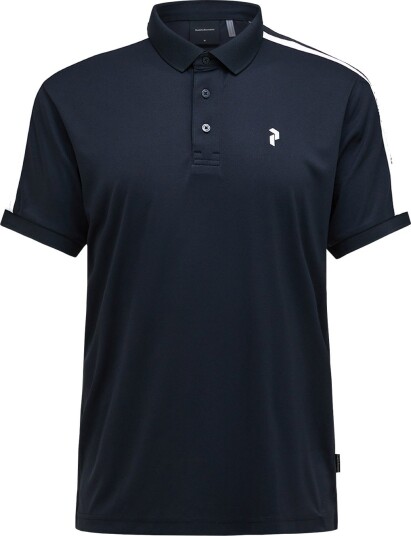 Peak Performance M Player Golf pologenser herre Black White  X Large