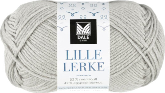 Dale Garn Dale Garn Lille Lerke Lys Grå 8167 50g