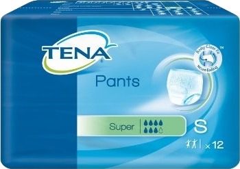 TENA Pants Super bleiebukse S 12 stk
