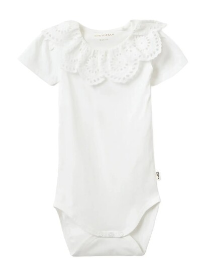 Sofie Schnoor Baby and Kids Dictebk Bodystocking White 74 Sofie Schnoor Baby and Kids Dictebk Bodystocking White 74