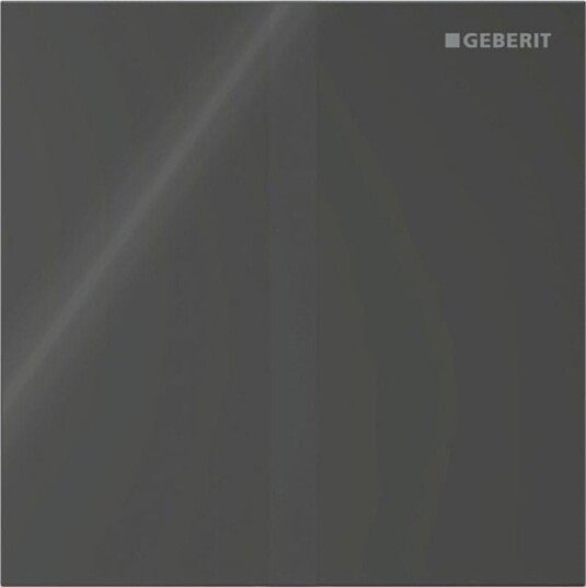 Geberit Sigma40 Urinalstyring Kvadrat Svart / Nettdrift
