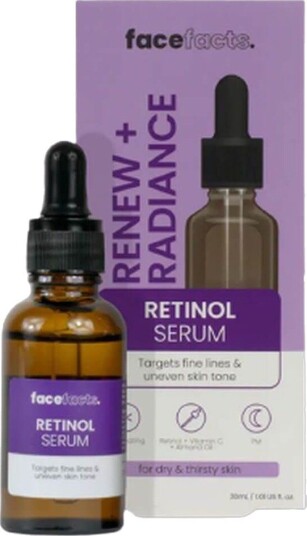 Face Facts Renew & Radiance Retinol Facial Serum 30 ml Face Facts Renew & Radiance Retinol Facial Serum 30 ml