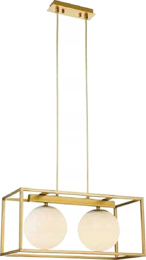 Hengelampe Aldex Gtv Avelin Os Avel2 40 Dec Hengelampe 2X40w E27 Gull