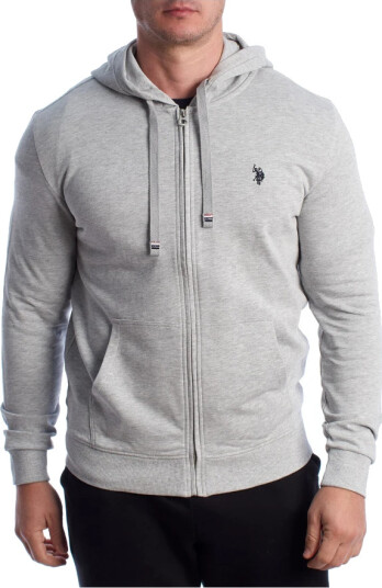 U.s. Polo Assn. Herre Gensere & Hettegensere Grå L,