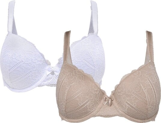 Dorina Celine 2Pp Demi   PINK/WHITE   90 C