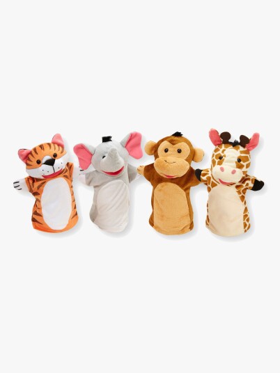 Melissa & Doug Dyrevenner Hånddukker 4 Stk