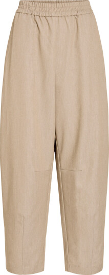 Vila Vieponine Hw Barrel Pants Beige 40