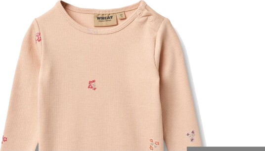 Rosa Stripete Petit Piao SS Body (68 / 6 mnd)