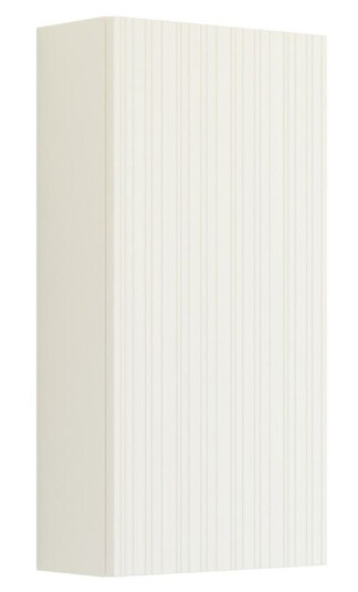 Dansani You Urban Riflet Overskap 1 dør Hvit Matt / 40cm Høyre Hengslet Dansani You Urban Riflet Overskap 1 dør Hvit Matt / 40cm Høyre Hengslet