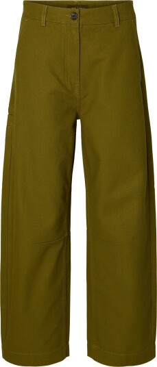 Selected Slwbarrel Nicka Domestic Mw Pant FIR GREEN 34 x 32