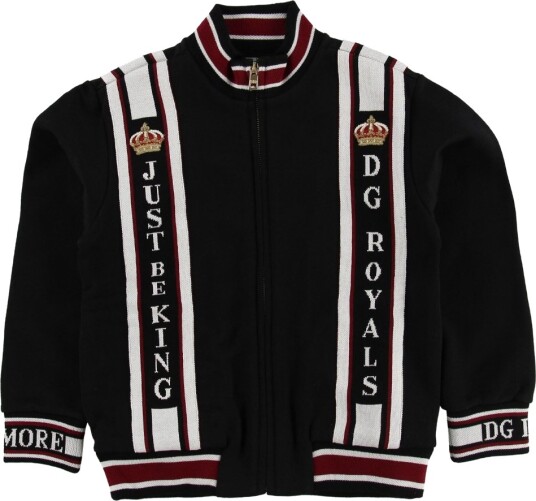 Dolce & Gabbana Cardigan Svart m. Logo Dolce & Gabbana 6 år 116 Cardigan