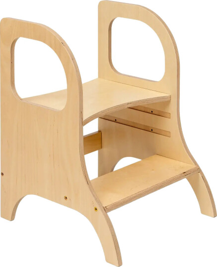 Ette Tete Adjustable Step Stool "Miimo" - Beige - 51X 40X 38CM Ette Tete Adjustable Step Stool "Miimo" - Beige - 51X 40X 38CM