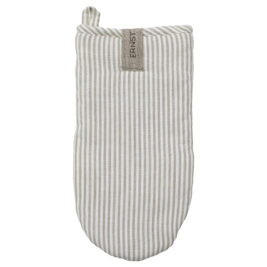 Ernst Grytevott Striper Hvit/Beige