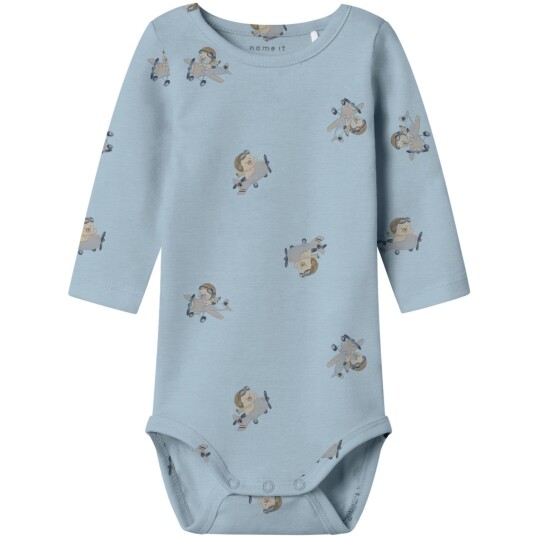 Name It Dusty Blue Nbmkinok Ls Body 62
